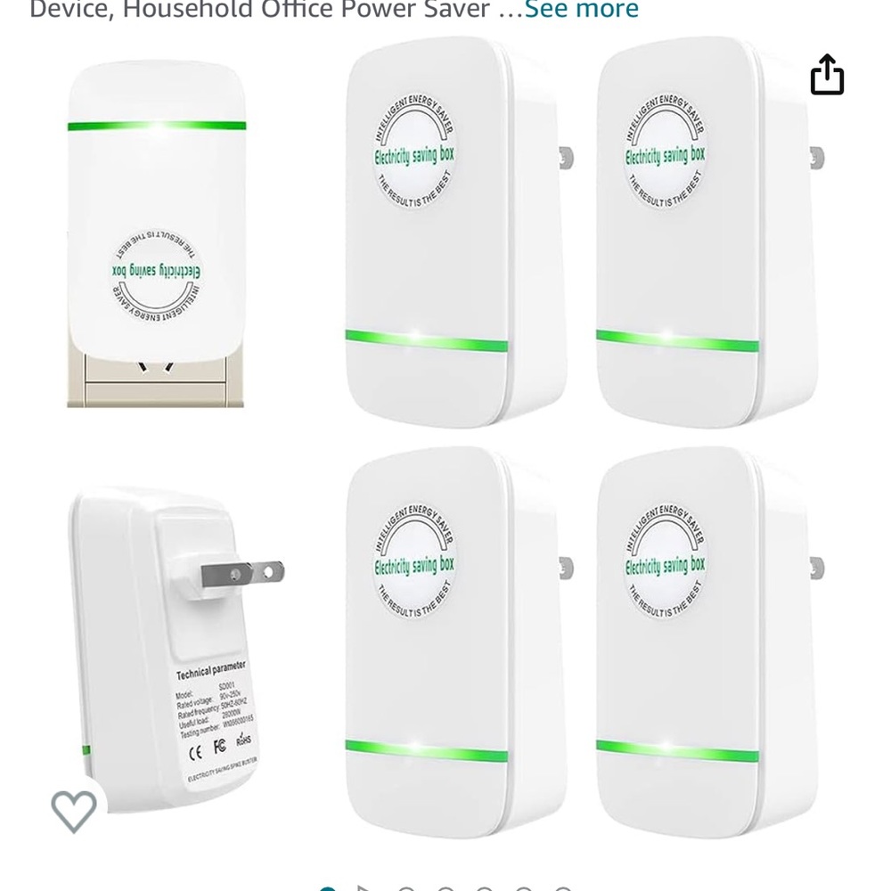 Stop watt energy saving device. Asking $25 for all 4.